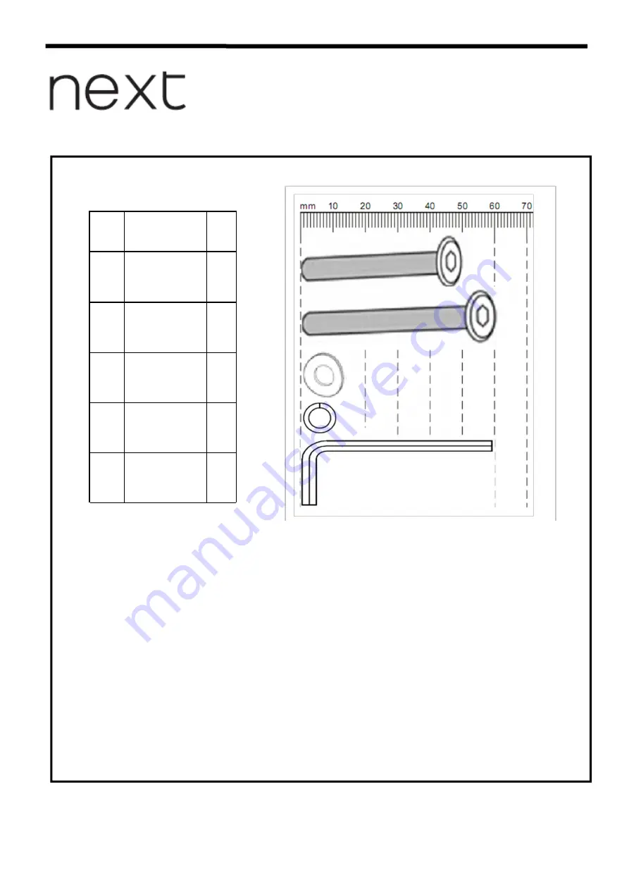 Next KOBE 876223 Assembly Instructions Manual Download Page 4