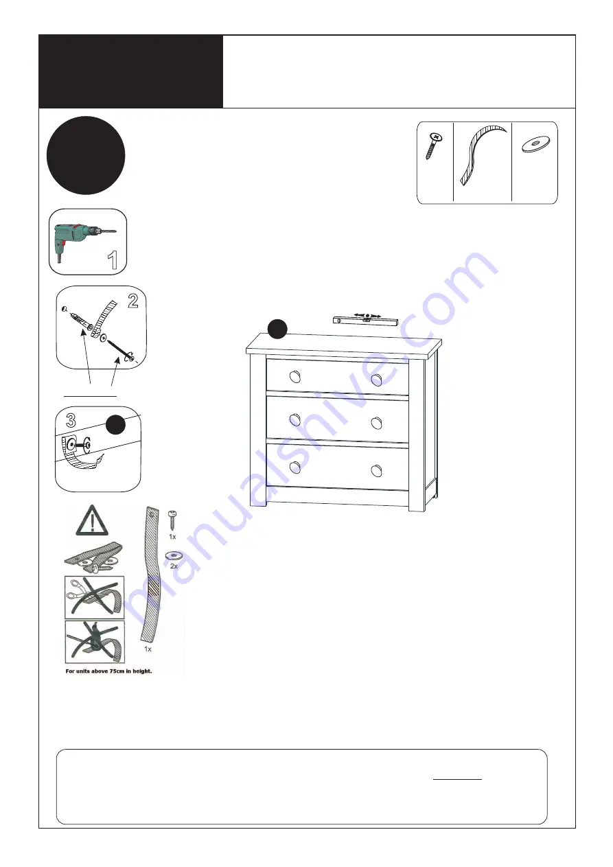 Next LINCOLN CHEST 877896 Скачать руководство пользователя страница 15