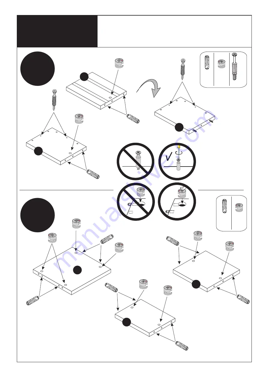 Next LINCOLN CORNER TV 851304 Assembly Instructions Manual Download Page 9