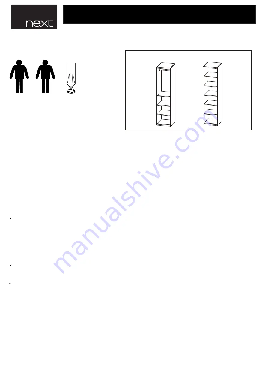 Next LOFT 861767 Assembly Instructions Manual Download Page 1