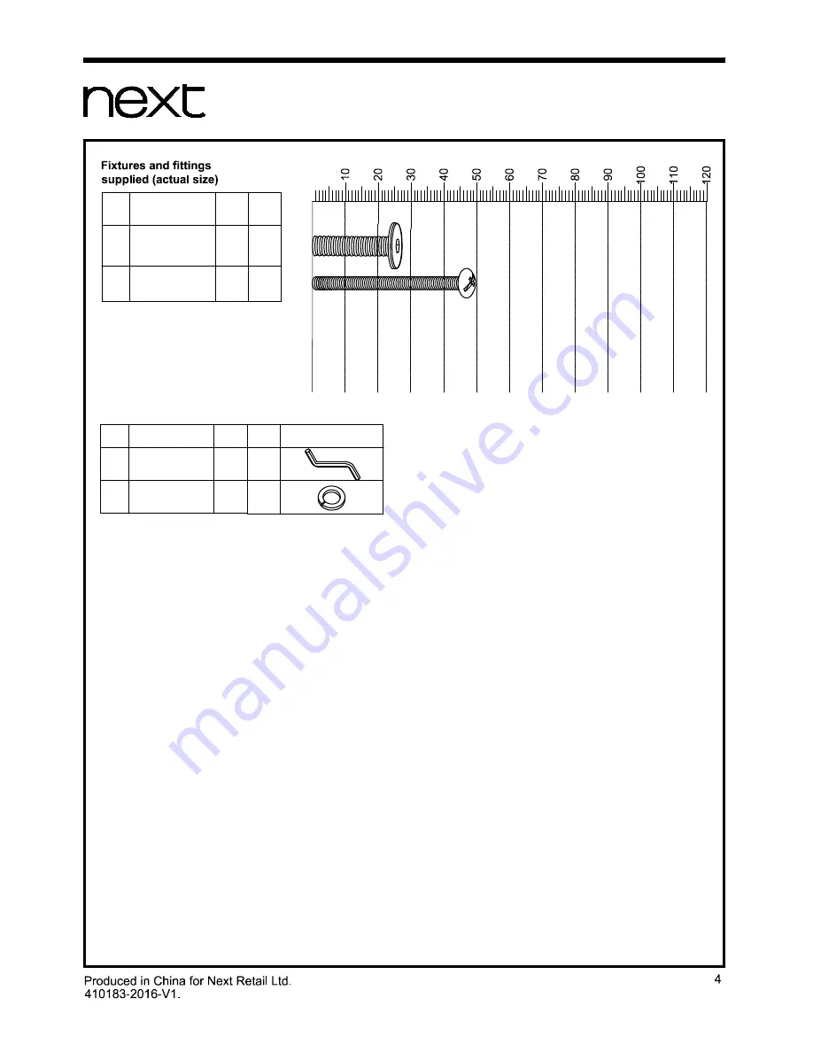 Next LOGAN DOVE COFFEE TABLE Assembly Instructions Manual Download Page 5