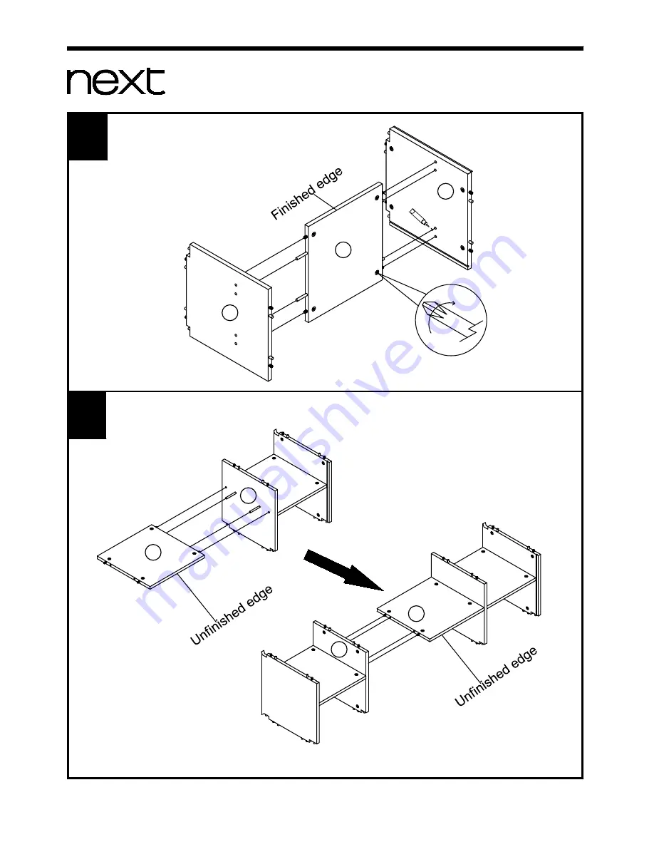 Next LOGAN DOVE SMALL SIDEBOARD Assembly Instructions Manual Download Page 8