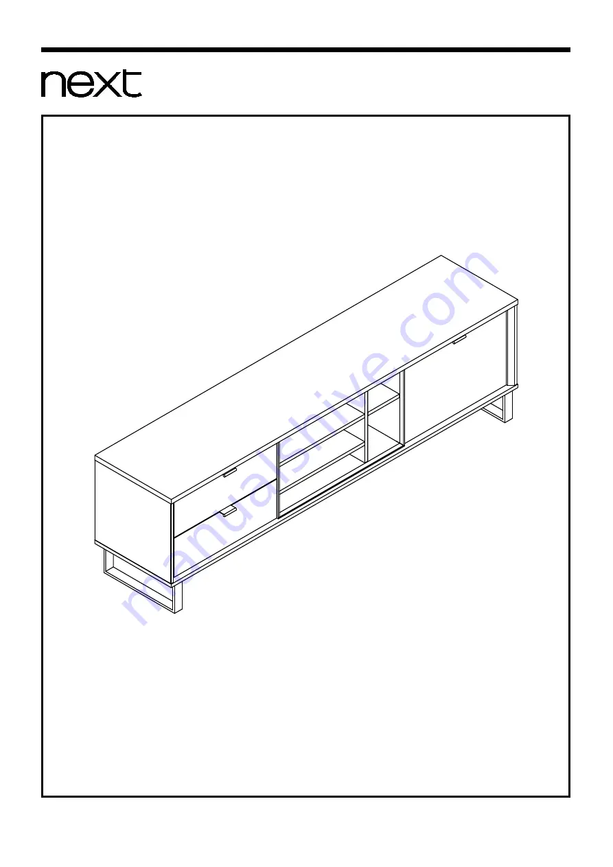 Next LOGAN DOVE SUPER WIDE 405601 Assembly Instructions Manual Download Page 1