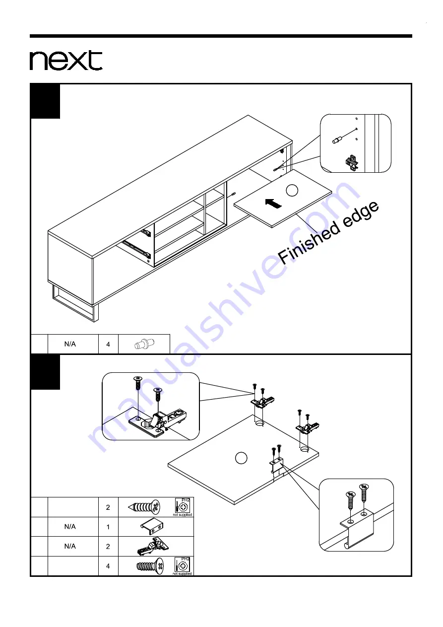 Next LOGAN DOVE SUPER WIDE 405601 Assembly Instructions Manual Download Page 13