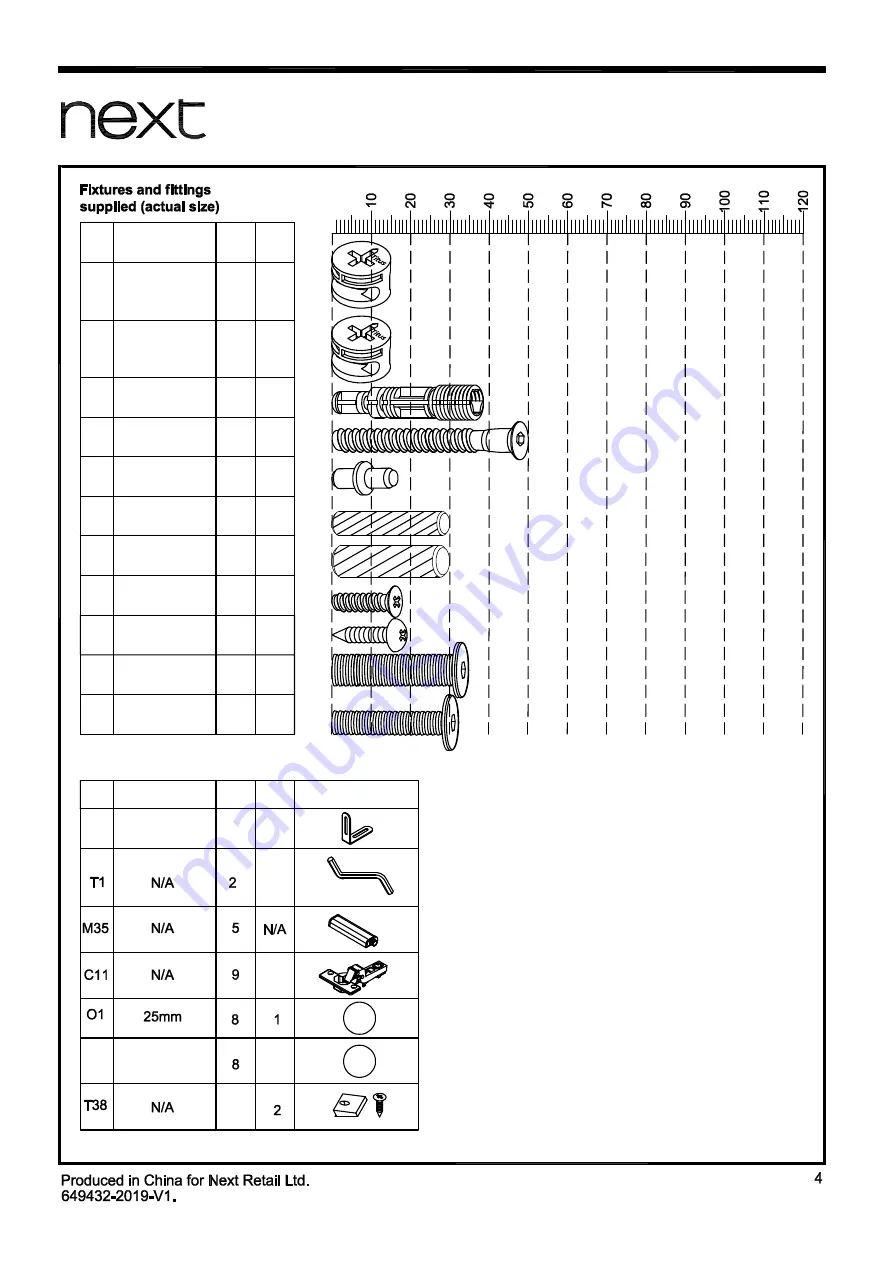 Next LOUIS 649432 Assembly Instructions Manual Download Page 5