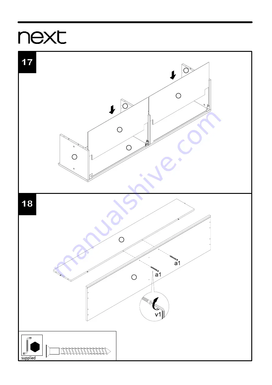 Next M48913 Assembly Instructions Manual Download Page 19