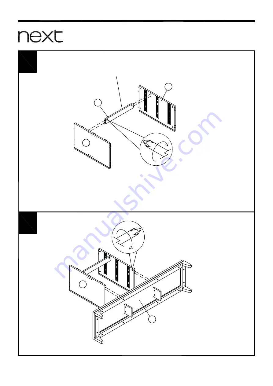 Next M64218 Assembly Instructions Manual Download Page 10