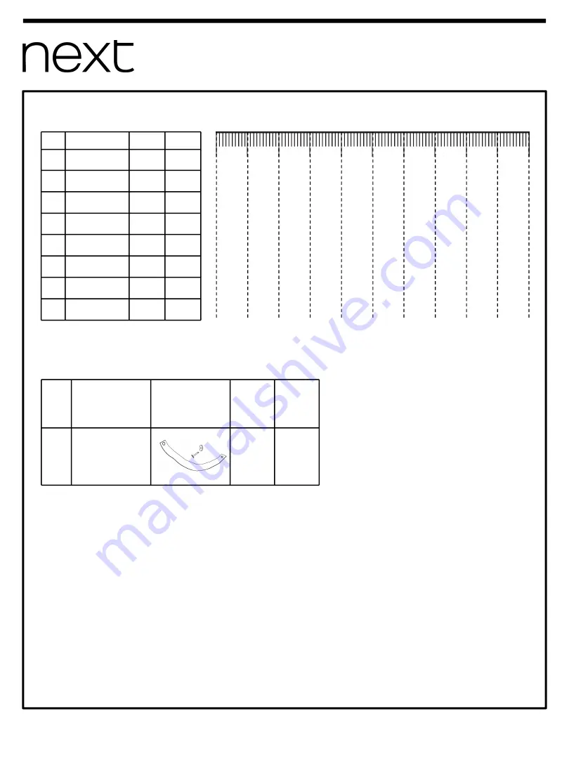 Next MADELINE SLIM BEDSIDE Assembly Instructions Manual Download Page 4