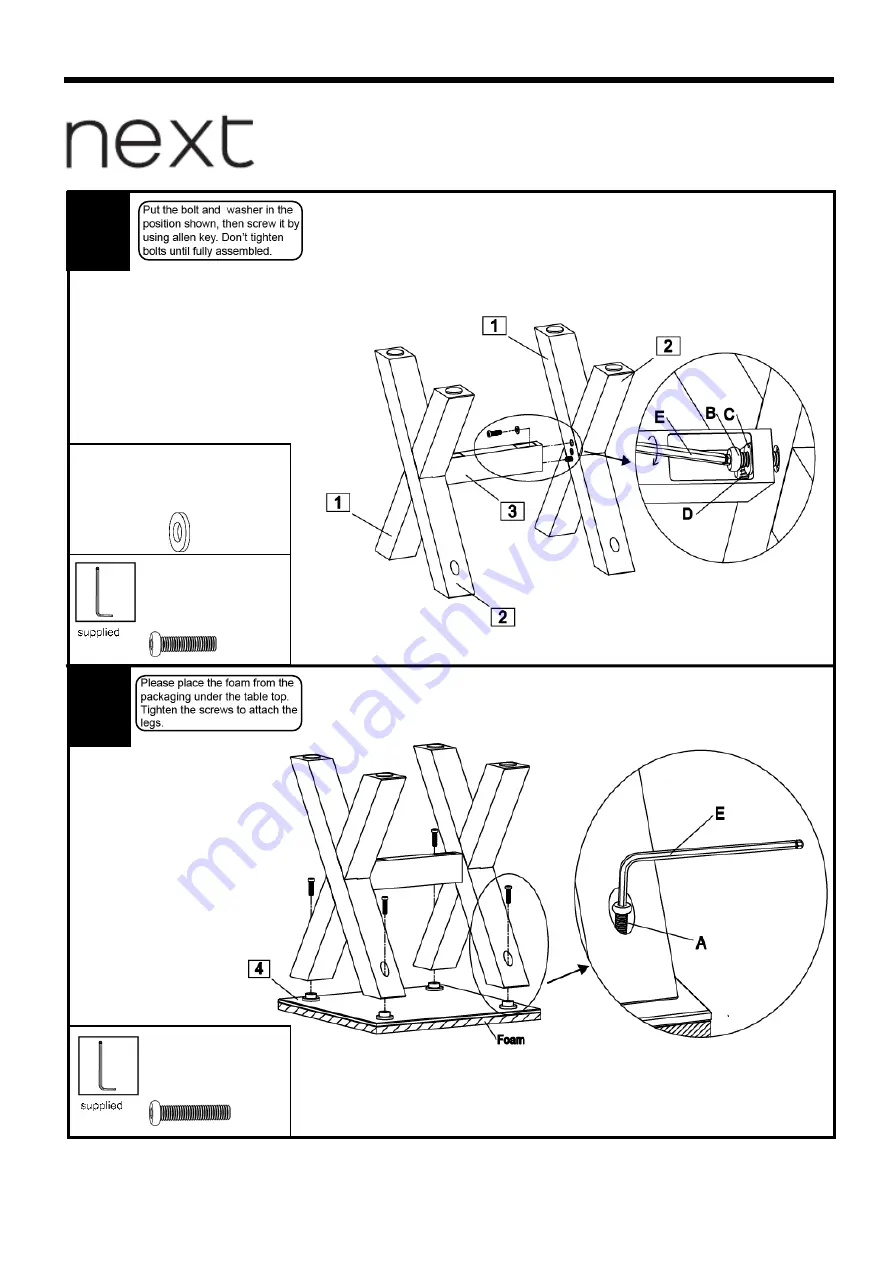 Next MADRID SIDE TABLE 683478 Скачать руководство пользователя страница 6