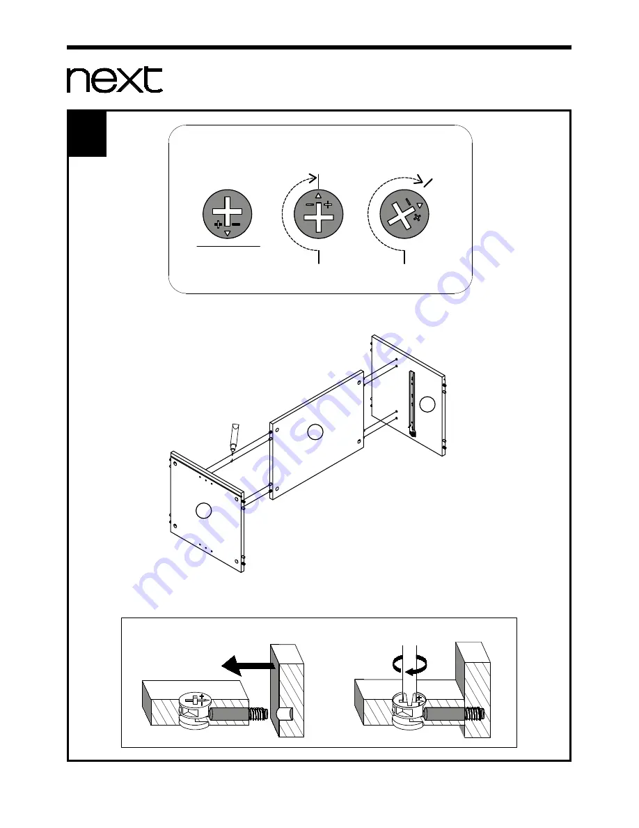 Next MADSEN SUPER WIDE TV UNIT Скачать руководство пользователя страница 6