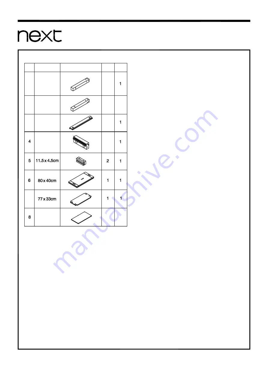 Next MALVERN 125294 Assembly Instructions Manual Download Page 4