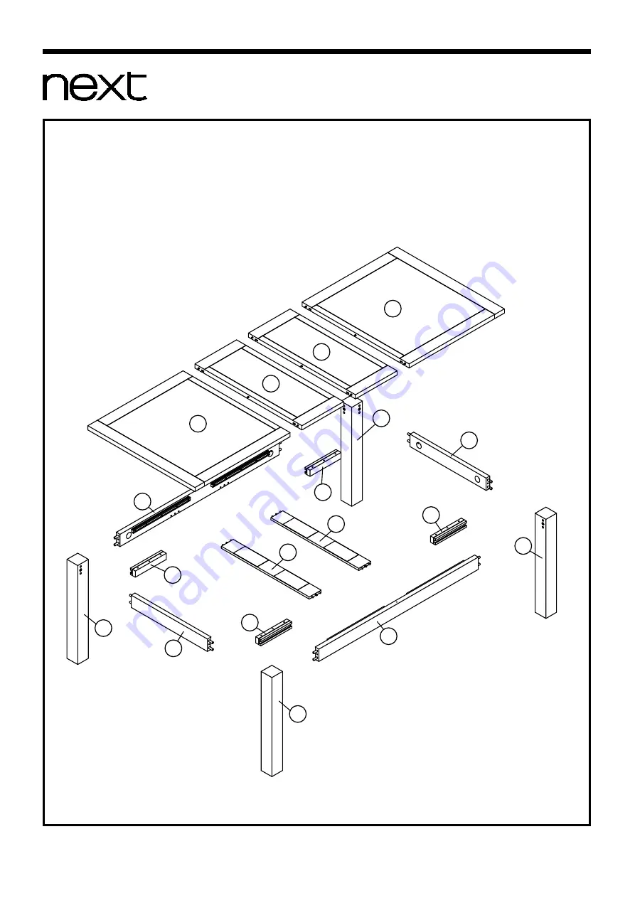 Next MALVERN 154730 Assembly Instructions Manual Download Page 3