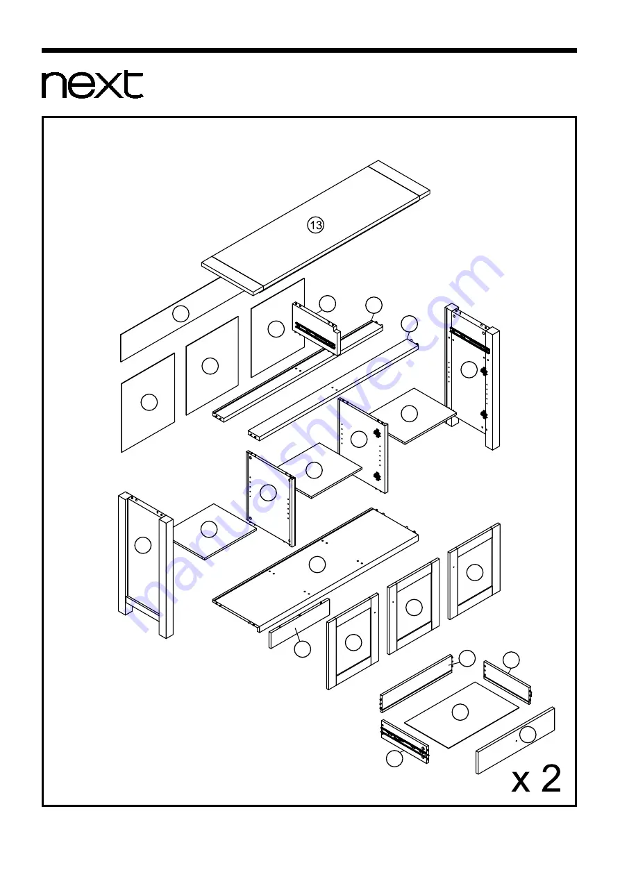 Next MALVERN 158509 Assembly Instructions Manual Download Page 3