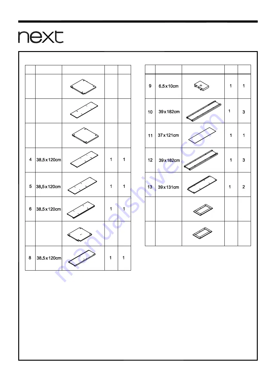 Next MALVERN 974729 Assembly Instructions Manual Download Page 4