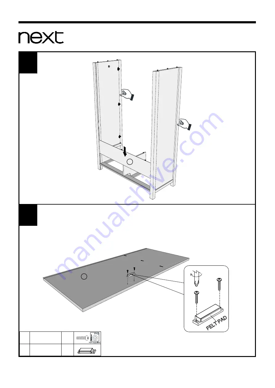 Next MALVERN A79663 Assembly Instructions Manual Download Page 8