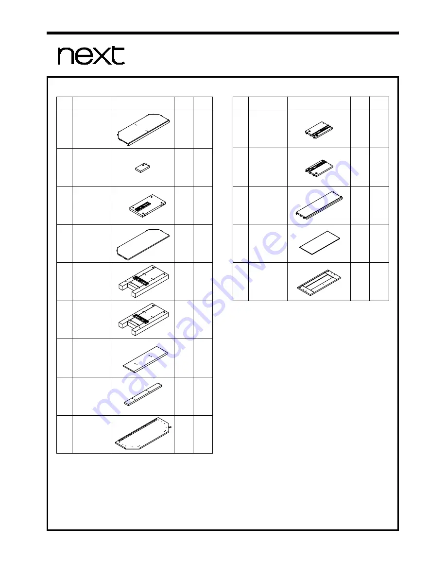 Next MALVERN CORNER TV UNIT Assembly Instructions Manual Download Page 4