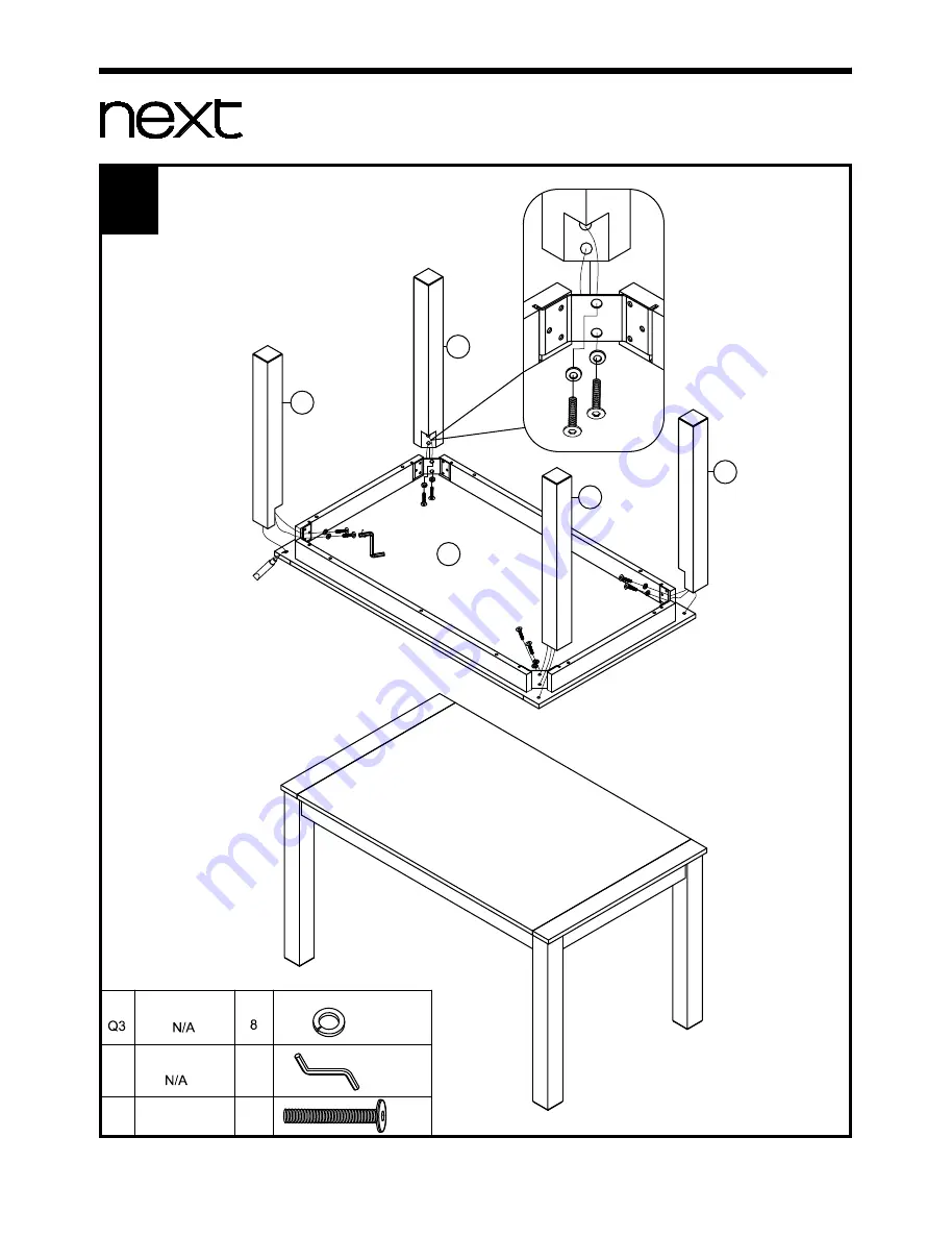 Next MALVERN CREAM 719236 Assembly Instructions Manual Download Page 9