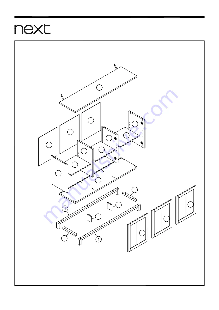 Next MALVERN DOVE 129123 Assembly Instructions Manual Download Page 3