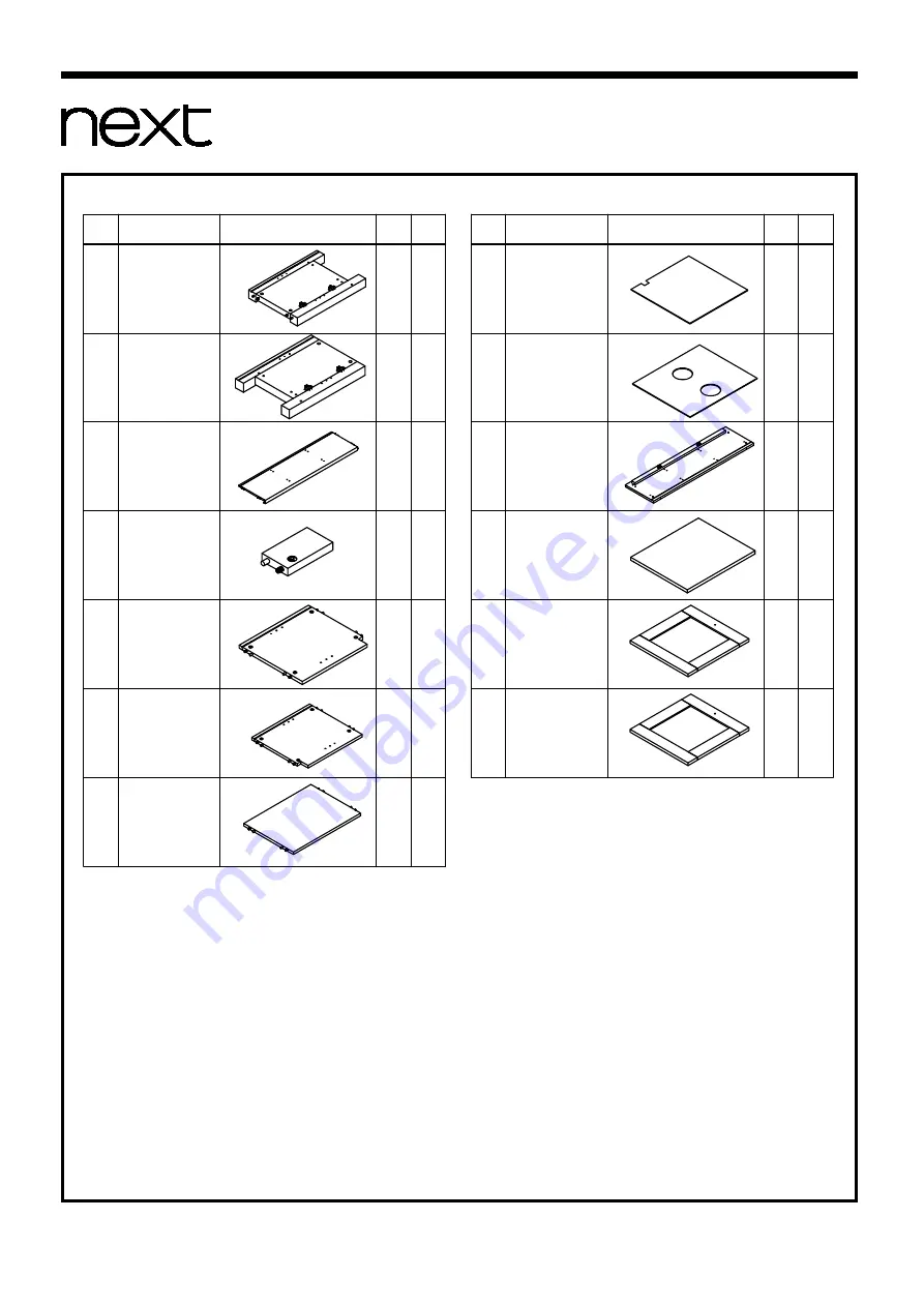 Next MALVERN DOVE 208000 Assembly Instructions Manual Download Page 4