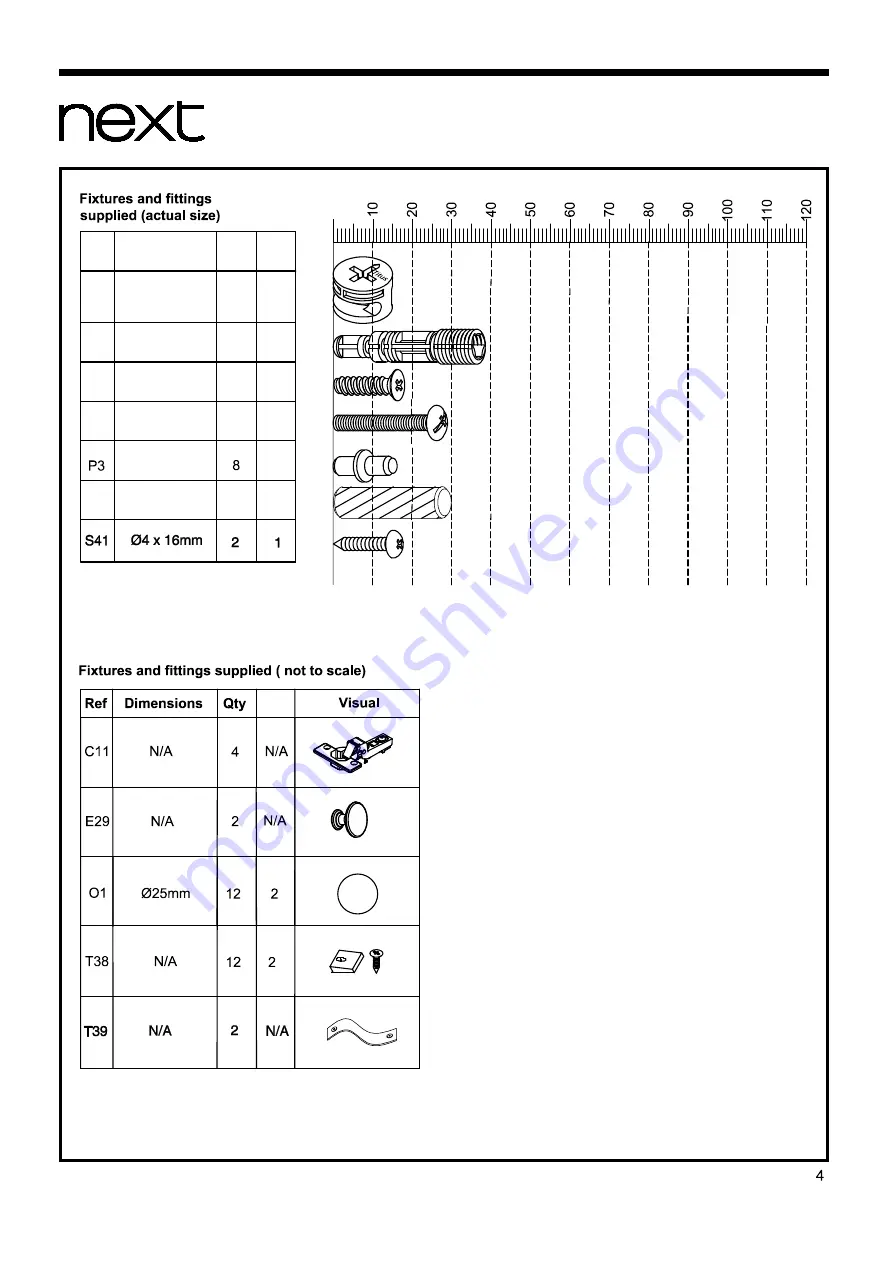 Next MALVERN DOVE 208000 Assembly Instructions Manual Download Page 5