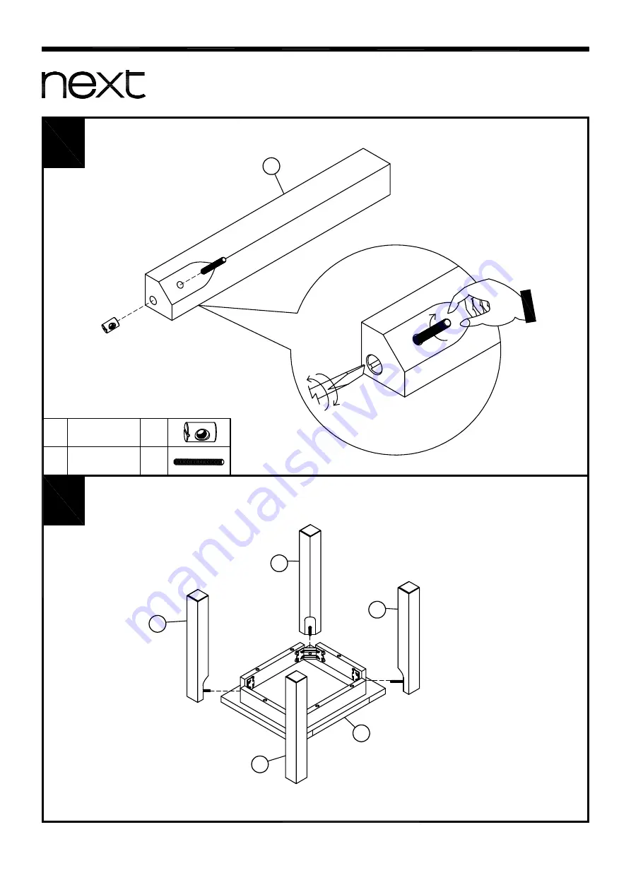 Next MALVERN DOVE 474539 Assembly Instructions Manual Download Page 6