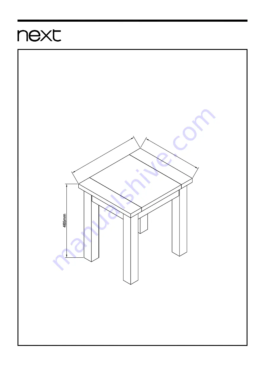 Next MALVERN DOVE 474539 Assembly Instructions Manual Download Page 8