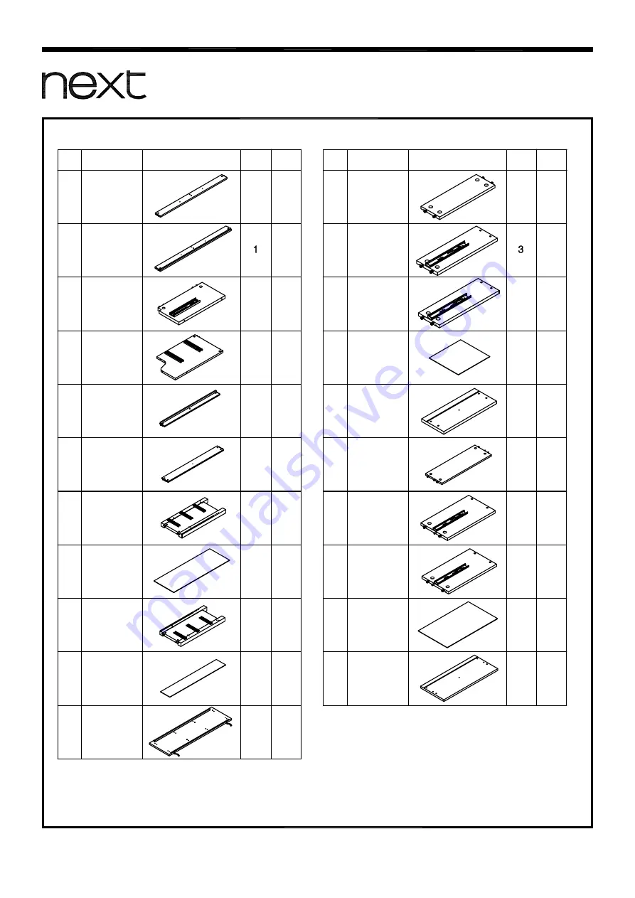 Next MALVERN DOVE GREY 428137 Assembly Instructions Manual Download Page 4