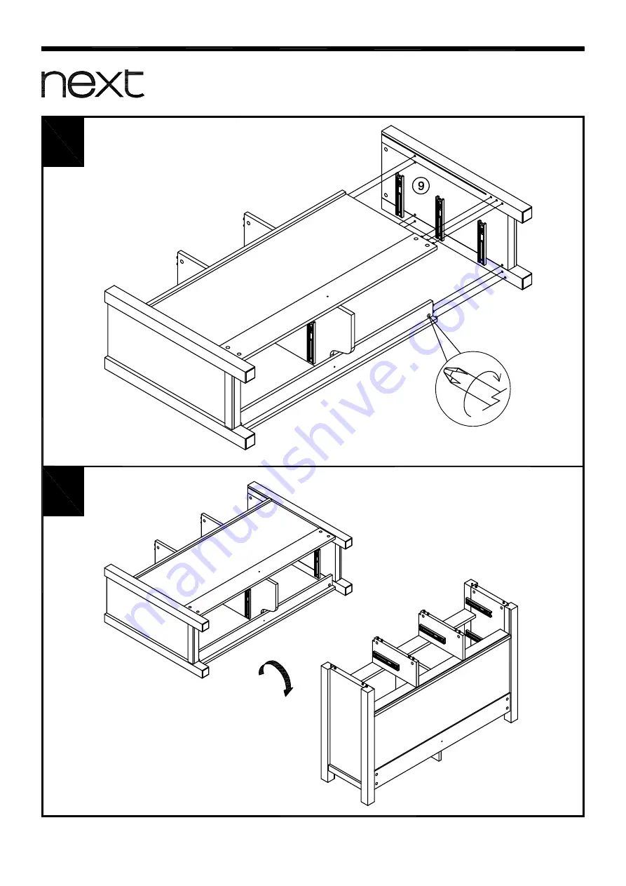 Next MALVERN DOVE GREY 428137 Assembly Instructions Manual Download Page 10