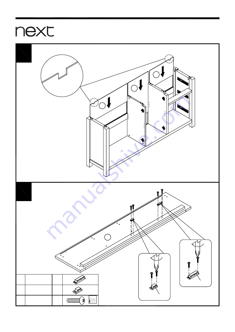 Next MALVERN DOVE GREY A77425 Скачать руководство пользователя страница 14