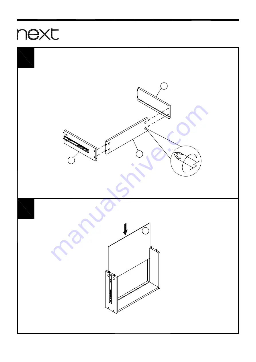 Next MALVERN DOVE GREY A77425 Assembly Instructions Manual Download Page 22