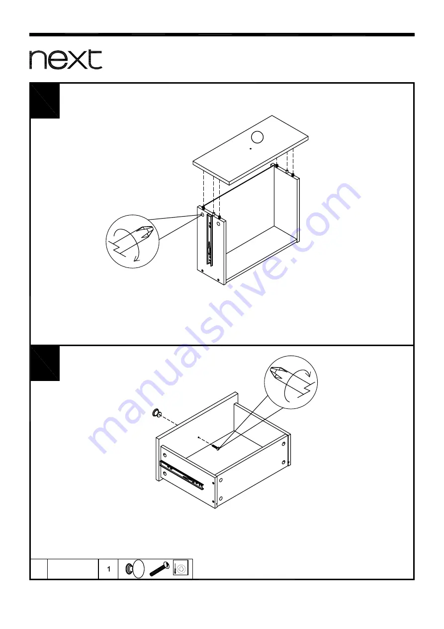 Next MALVERN DOVE GREY A77425 Assembly Instructions Manual Download Page 25