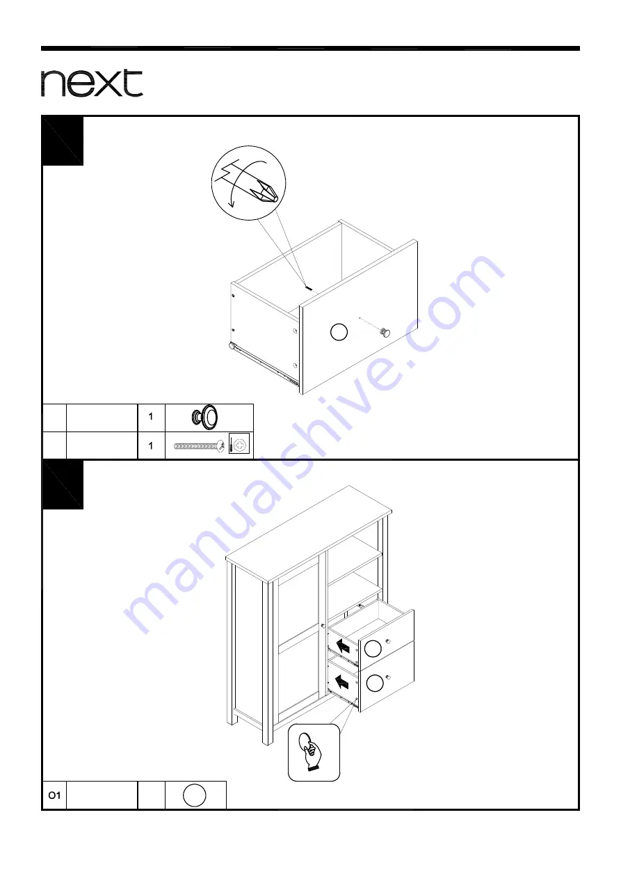 Next MALVERN DOVE GREY A77429 Assembly Instructions Manual Download Page 22