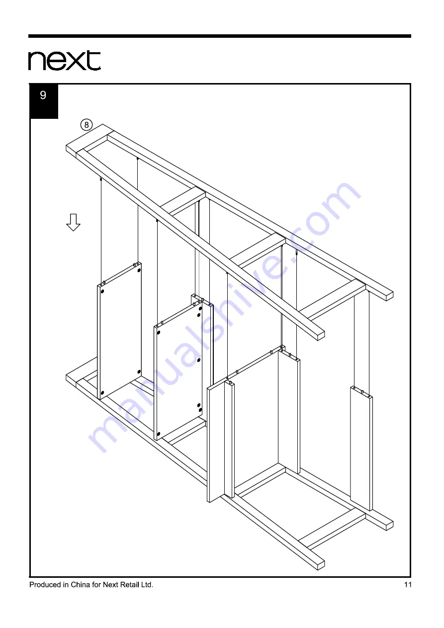 Next MALVERN LADDER DESK Скачать руководство пользователя страница 12