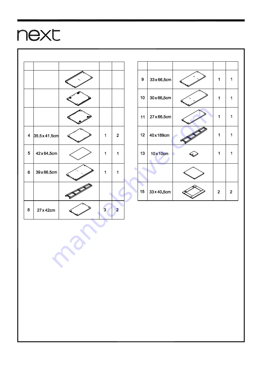 Next Malvern M07233 Assembly Instructions Manual Download Page 4