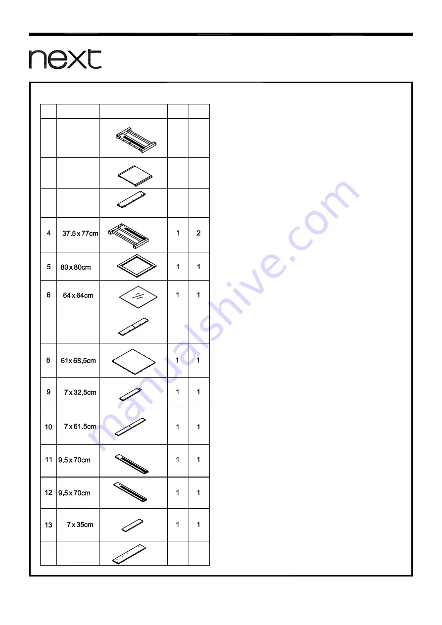 Next MALVERN M07234 Assembly Instructions Manual Download Page 4