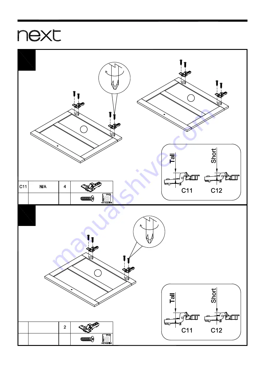 Next MALVERN M07236 Assembly Instructions Manual Download Page 14