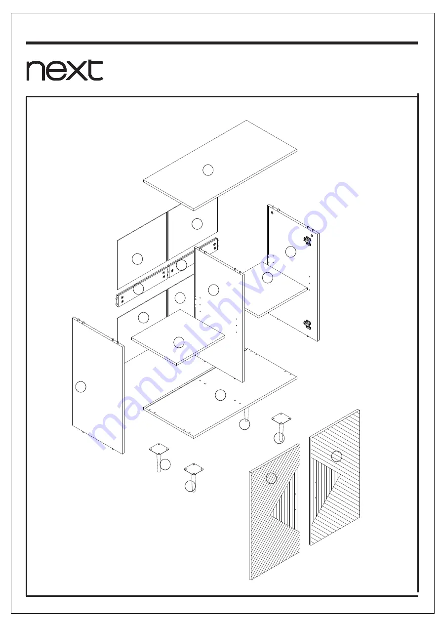 Next Miami 379512 Assembly Instructions Manual Download Page 4