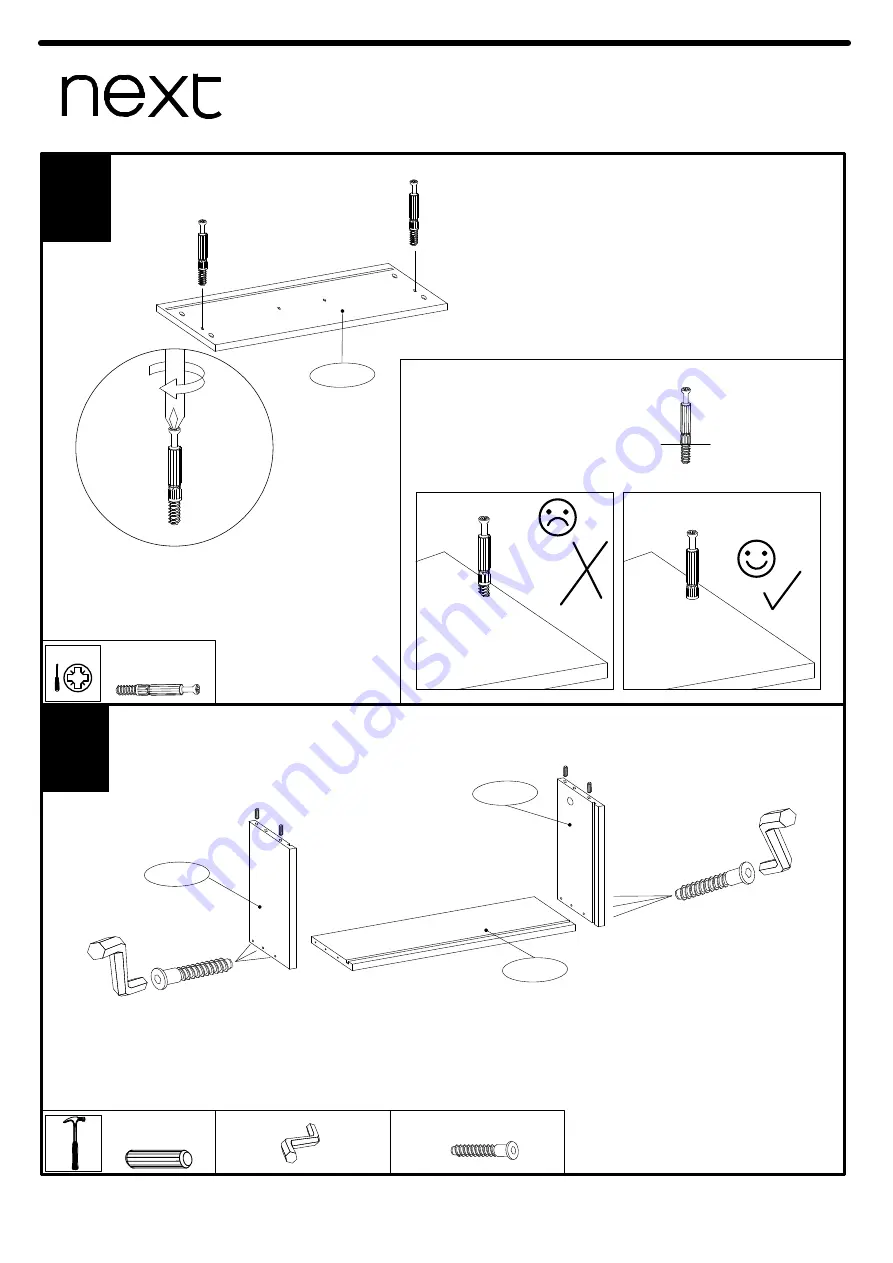 Next MODULAR II 875583 Assembly Instructions Manual Download Page 6