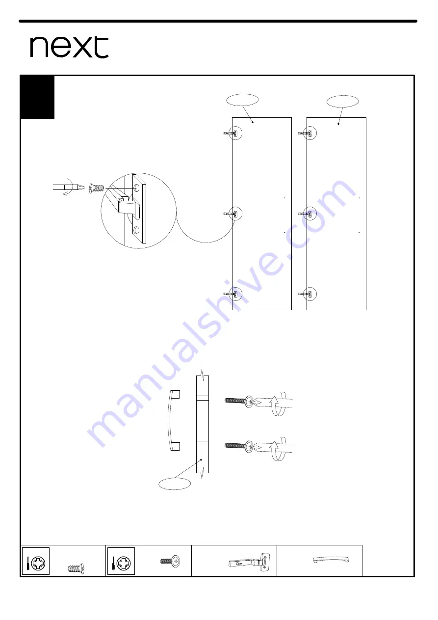 Next MODULAR II OAK ROBE 903459 Assembly Instructions Manual Download Page 13