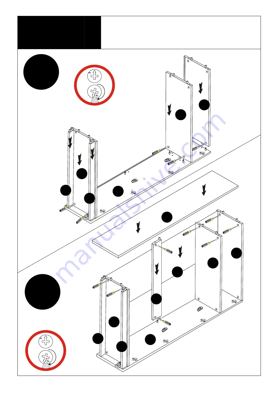 Next MODULAR OAK DOUBLE 893164 Assembly Instructions Manual Download Page 10