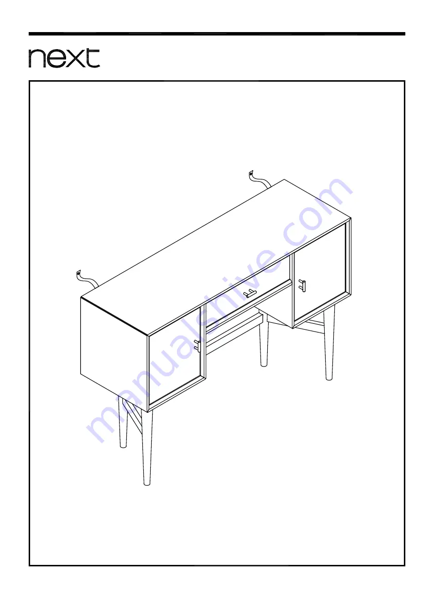 Next MURPHY DRESSING TABLE 444617 Скачать руководство пользователя страница 1