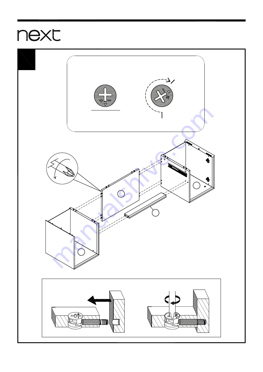 Next MURPHY DRESSING TABLE 444617 Скачать руководство пользователя страница 7