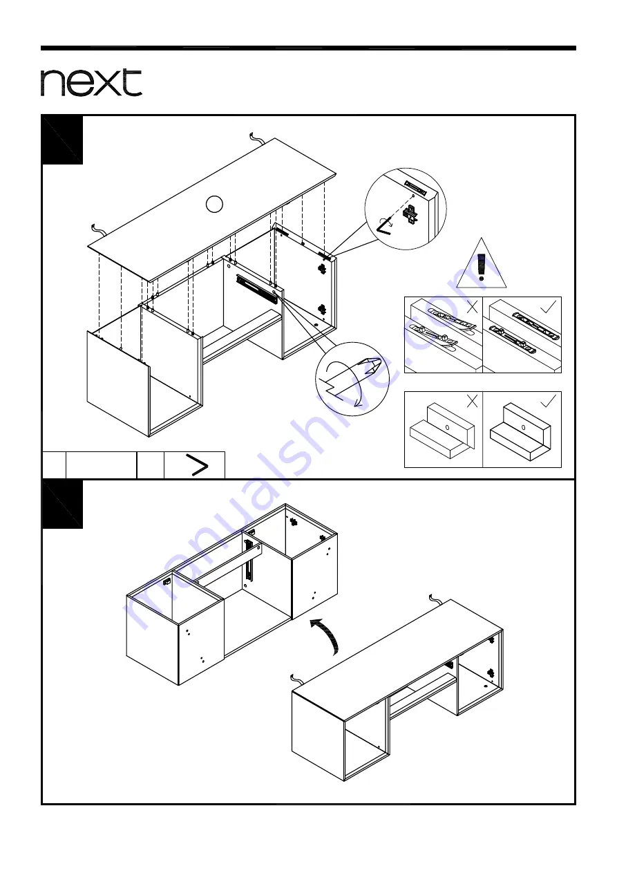 Next MURPHY DRESSING TABLE 444617 Скачать руководство пользователя страница 8