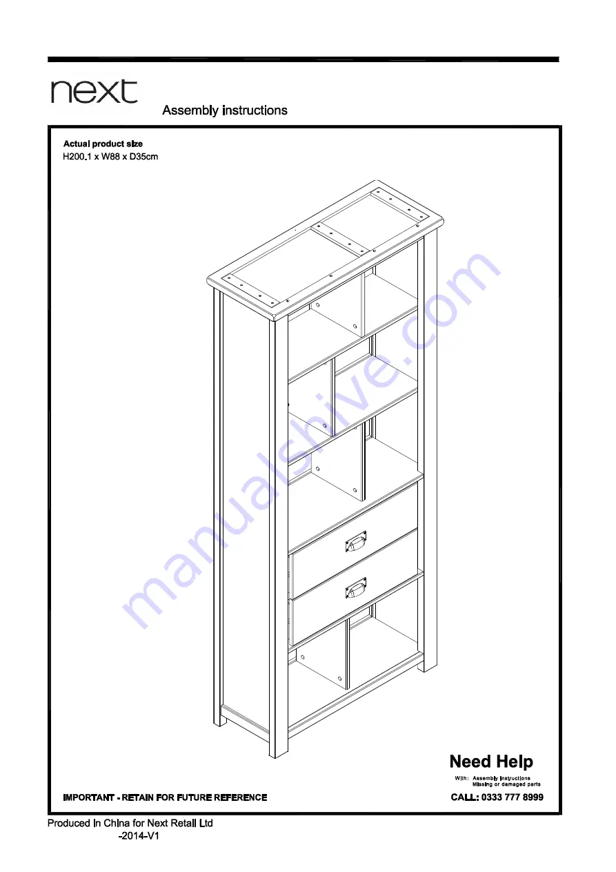 Next N KENDALL 427377/975339 Скачать руководство пользователя страница 2