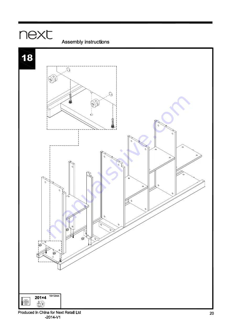 Next N KENDALL 427377/975339 Скачать руководство пользователя страница 22