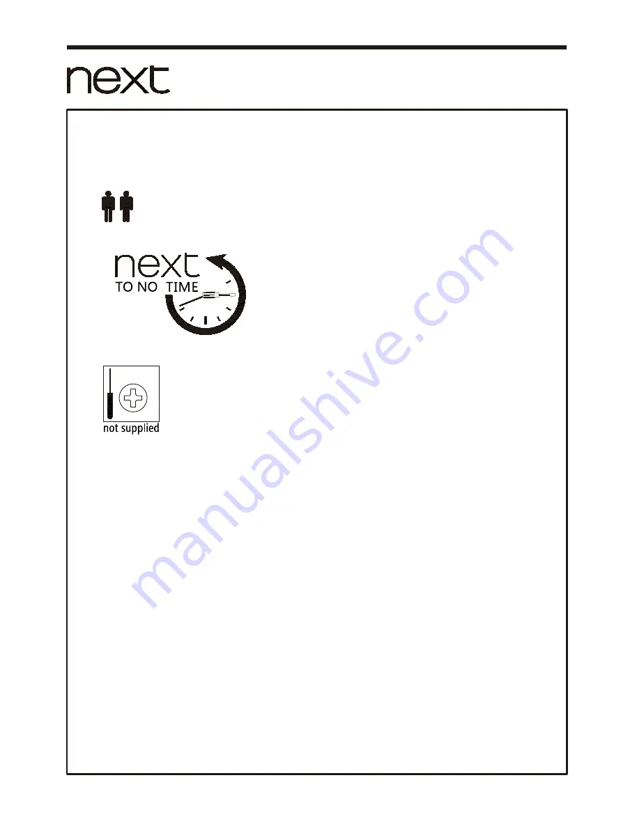 Next NEW MADSEN OPEN TV 446167 Assembly Instructions Manual Download Page 2