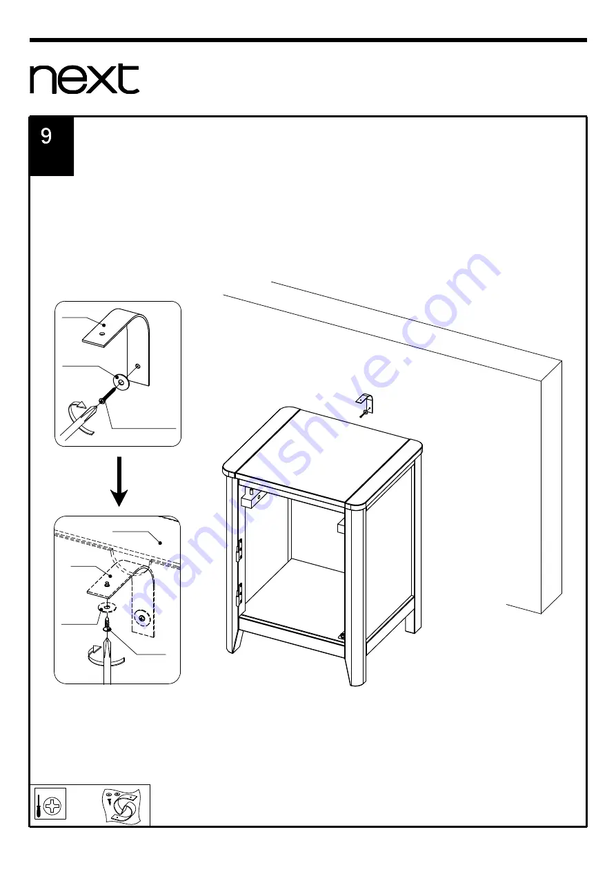 Next NEWHAVEN PAINTED STORAGE SIDE TABLE Скачать руководство пользователя страница 11