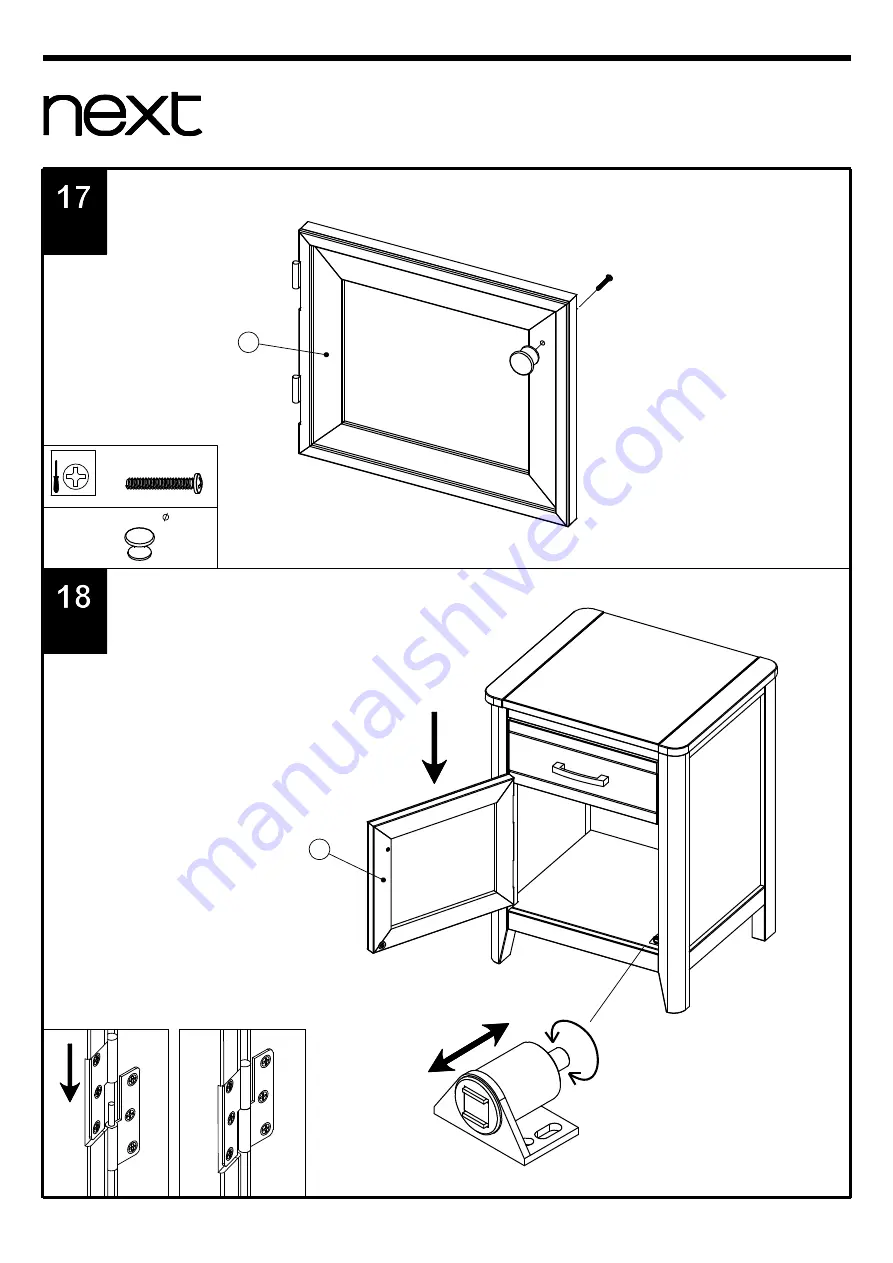 Next NEWHAVEN PAINTED STORAGE SIDE TABLE Скачать руководство пользователя страница 16