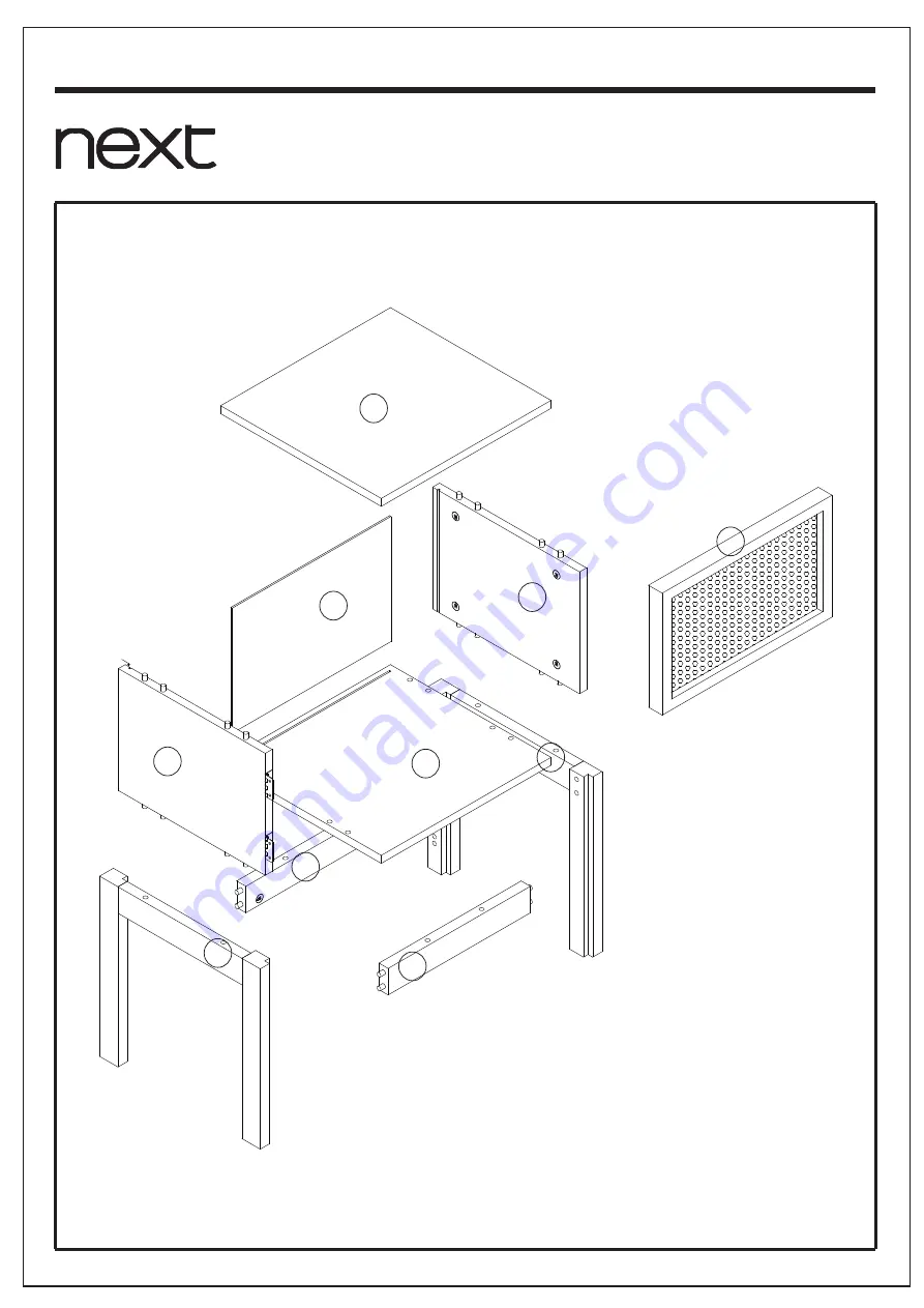 Next NOAH BEDSIDE 343110 Скачать руководство пользователя страница 6