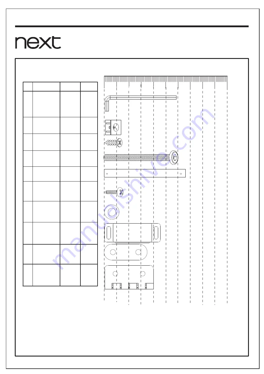 Next NOAH BEDSIDE 343110 Скачать руководство пользователя страница 8